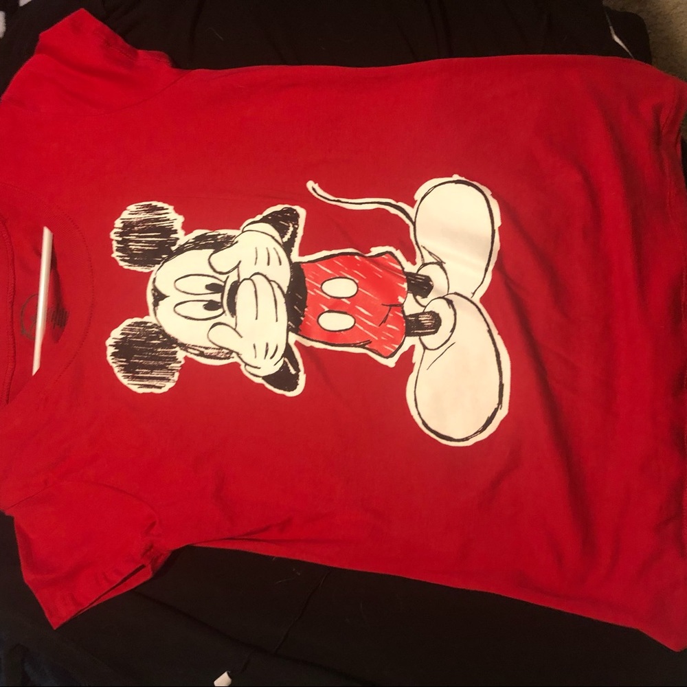 NWOT Sketch Mickey Mouse Tee❤️